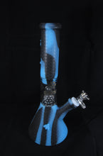 Load image into Gallery viewer, Stratus Glass and Silicone Waterpipe