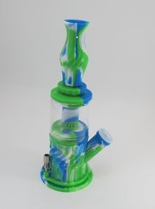 Silicone Water Pipe w/ Perc