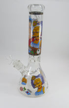 Load image into Gallery viewer, Evil Simpsons Water Pipe Beaker