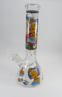 Evil Simpsons Water Pipe Beaker