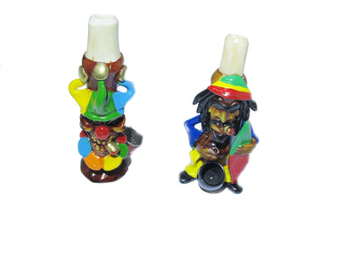 Little Rasta Men Hand Pipe Near USA