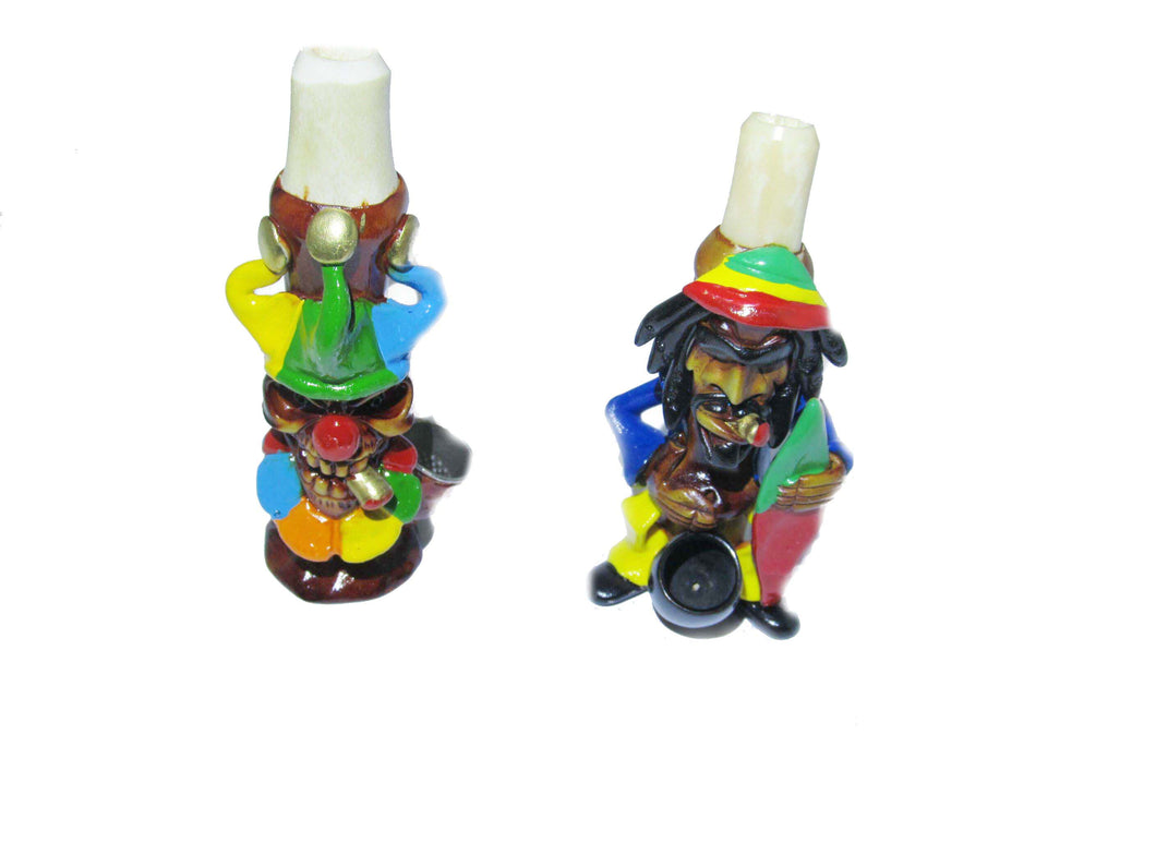 Little Rasta Men Hand Pipe Near USA