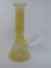 Load image into Gallery viewer, Silver fumed glass beaker waterpipe