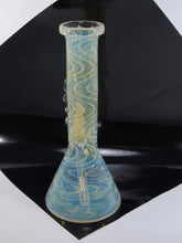 Load image into Gallery viewer, Silver fumed glass beaker waterpipe
