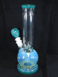 Green Fumed Ball Glass waterpipe