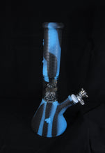 Load image into Gallery viewer, Stratus Glass and Silicone Waterpipe