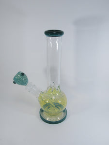 Green Fumed Ball Glass waterpipe