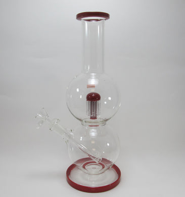 Double Globe Water Pipe with Perc