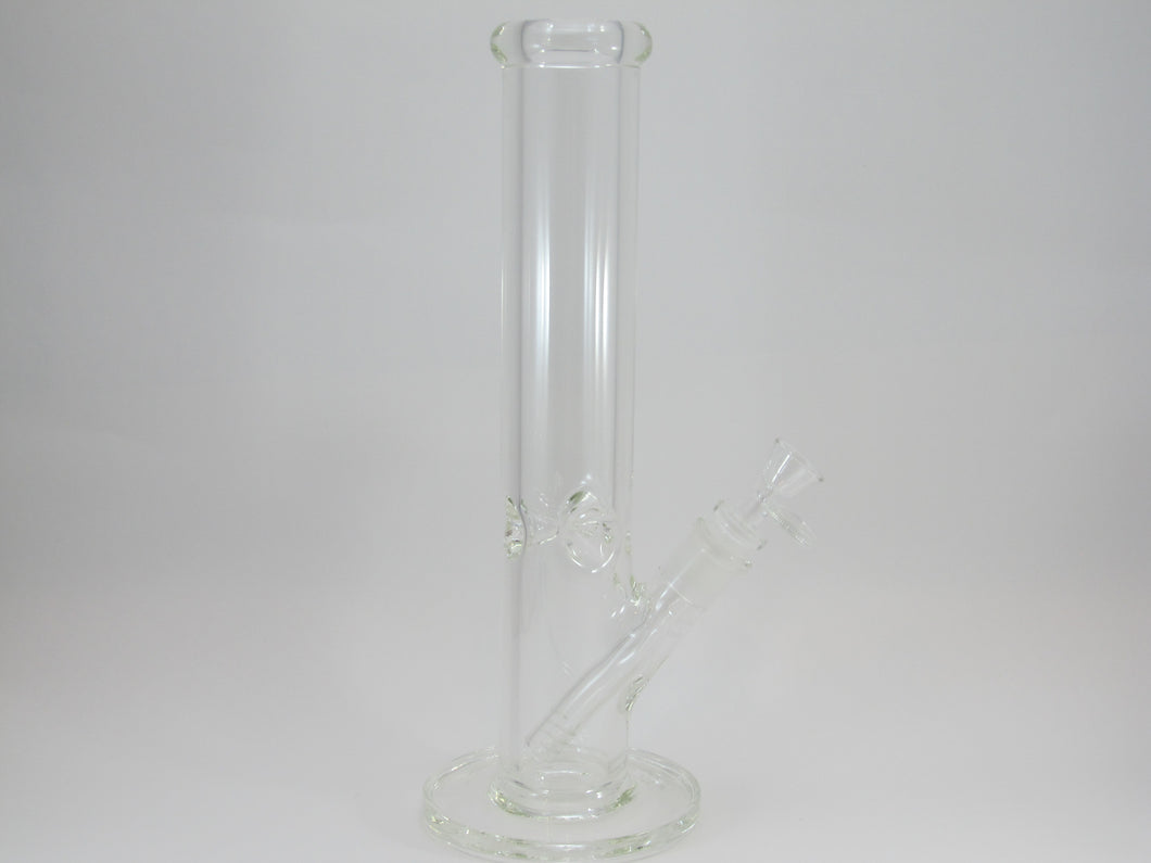 Medium Glass Straight Tube Water Pipe