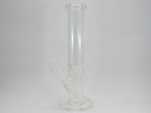 Medium Glass Straight Tube Water Pipe