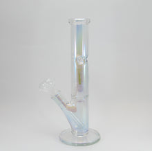 Load image into Gallery viewer, Rainbow Tinted Straight Tube Water Pipe w/ Perc