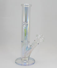 Load image into Gallery viewer, Rainbow Tinted Straight Tube Water Pipe w/ Perc