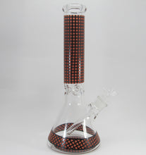 Load image into Gallery viewer, Checkered Beaker Water Pipe