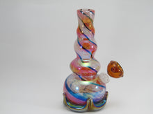 Load image into Gallery viewer, Wavy and Striped Soft Glass Water Pipe
