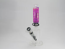 Load image into Gallery viewer, HR AVE Pink Glitter Vortex Water Pipe