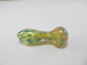 Blue Spotted Yellow Hand Pipe