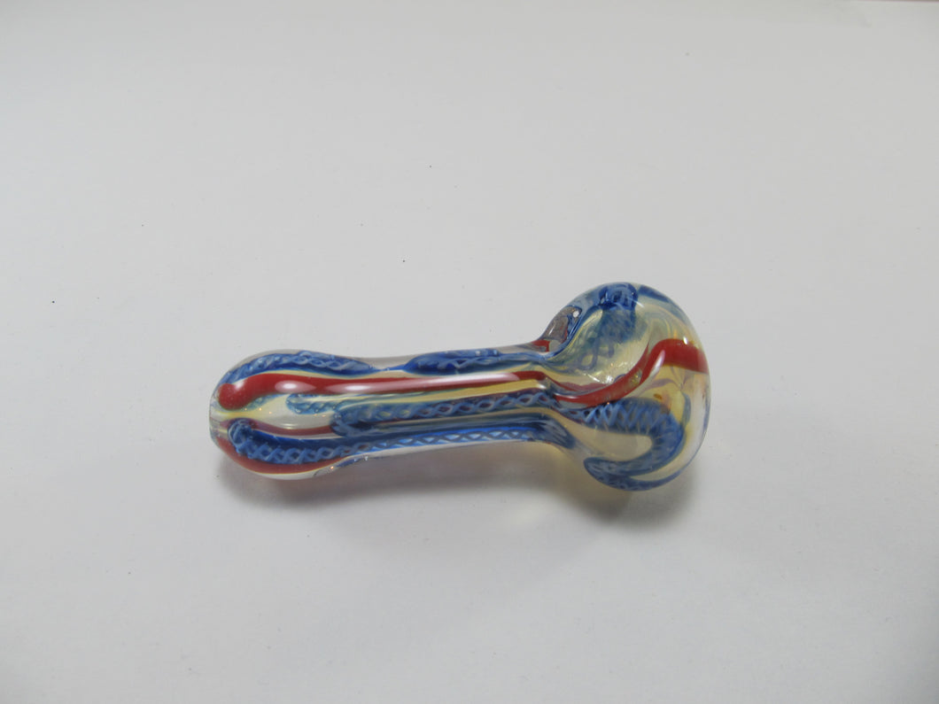 Red White and Blue Hand Pipe