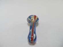 Load image into Gallery viewer, Red White and Blue Hand Pipe