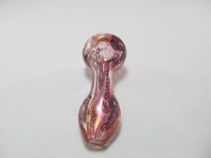 Red and Pink Spiral Hand Pipe