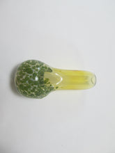 Load image into Gallery viewer, Skinny Green and Yellow Hand Pipe