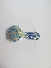 Load image into Gallery viewer, Wide Mouth Blue Dots Hand Pipe