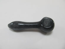 Load image into Gallery viewer, Black Mini Glass Hand Pipe