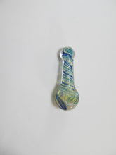 Load image into Gallery viewer, Blue Shades Spiral Hand Pipe