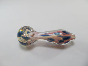 Pink Blue Spotted Hand Pipe