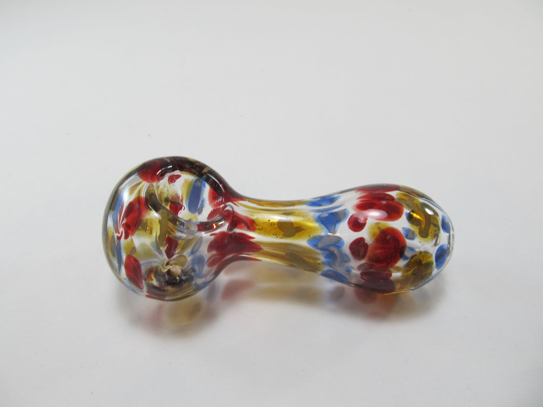 Rainbow Speckled Hand Pipe