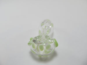 Green Polka Dot Hand Pipe