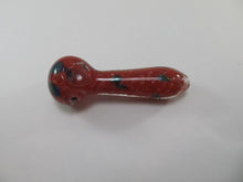 Load image into Gallery viewer, Soft Glass Red Hot Hand Pipe