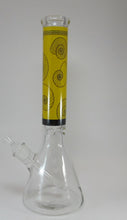 Load image into Gallery viewer, Yellow Seashell Beaker Water Pipe