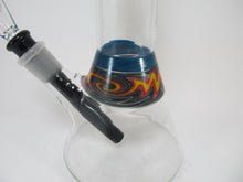 Load image into Gallery viewer, Flame Design Beaker Water Pipe