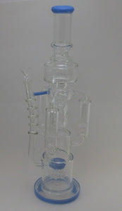 Purple Extra Large Water Pipe w/ Perc