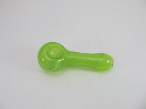 Green Swirl Hand Pipe