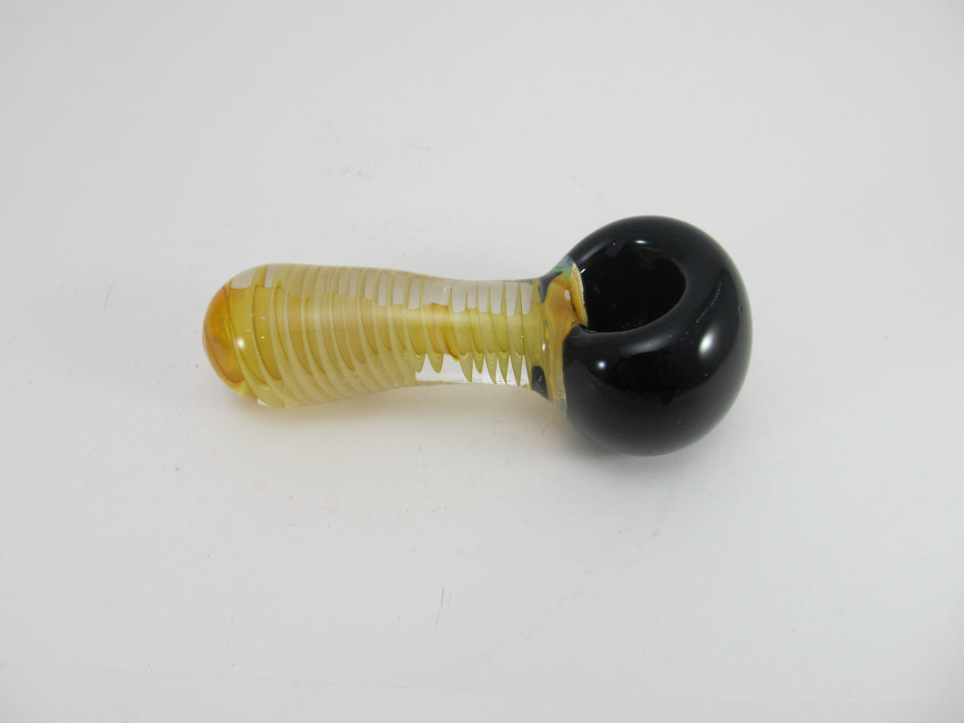 Tight Spiral Hand Pipe w/ black top