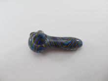 Load image into Gallery viewer, Blue Rasta Hand Pipe