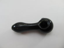 Load image into Gallery viewer, Black Glitter Hand Pipe