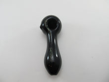 Load image into Gallery viewer, Black Glitter Hand Pipe