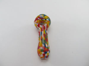 Rainbow Speckled Hand Pipe