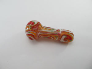 Groovy Orange Hand Pipe