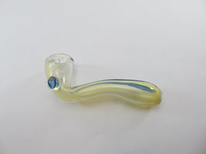 Blue and Chrome Pipe