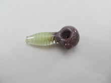 Load image into Gallery viewer, White Spiral Red Top Hand Pipe