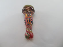 Load image into Gallery viewer, Unique Trippy Pink Hand Pipe