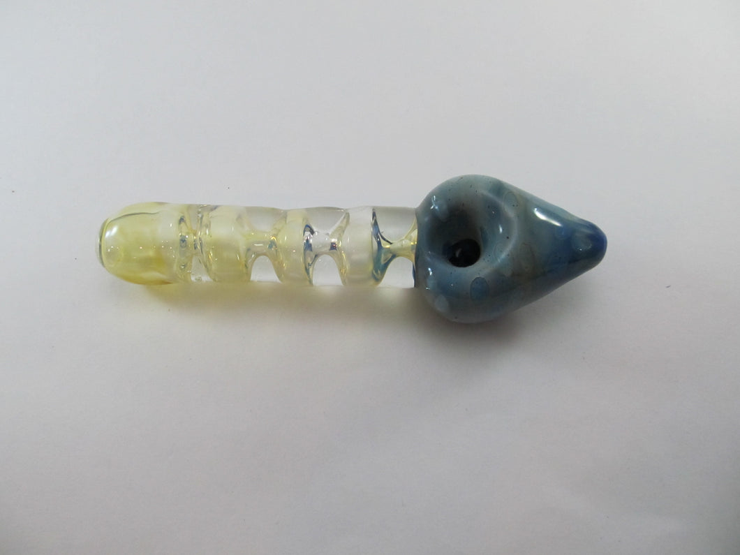 Fancy Long Neck Wide Mouth Hand Pipe