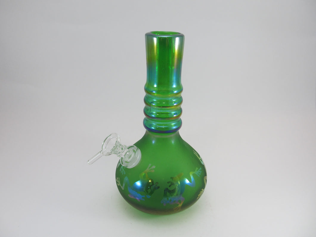 Green Soft Glass Water Pipe