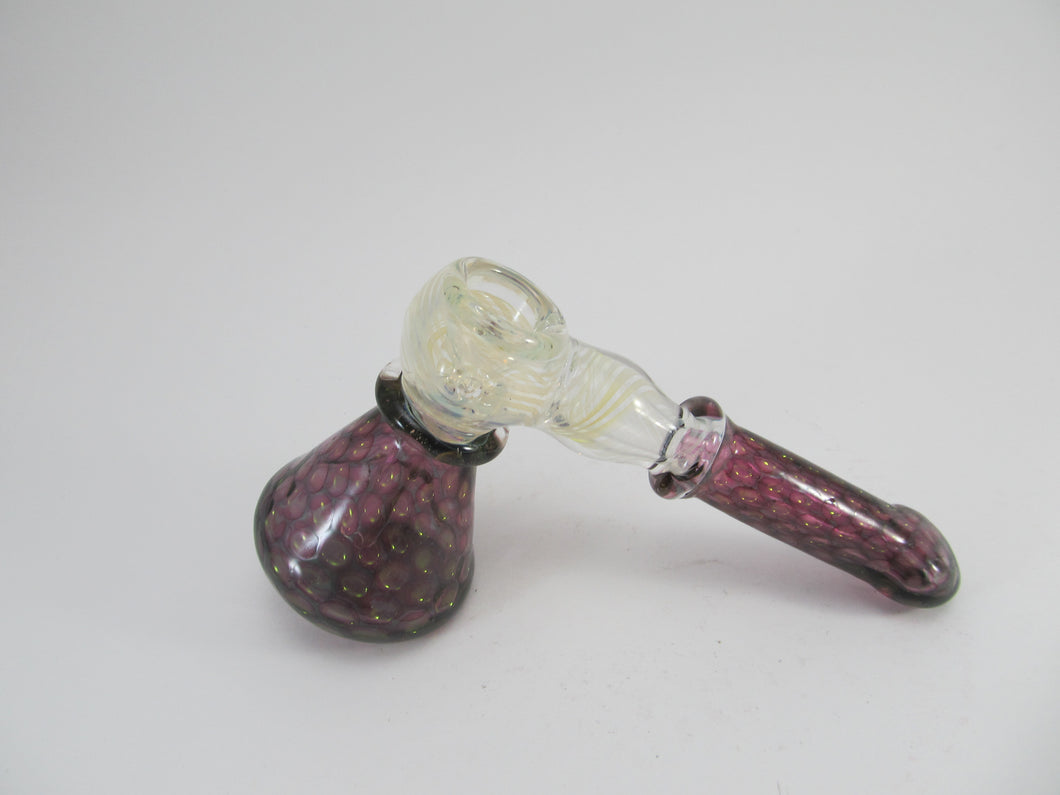 Spotted Hand Pipe Bubbler