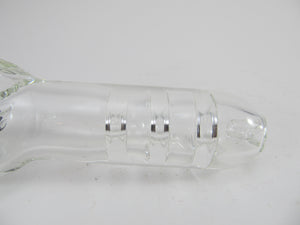 Thick Glass Clear Hand Pipe