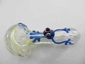 Glass Reptile Hand Pipe