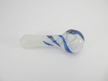 Load image into Gallery viewer, Blue Stripes Hand Pipe